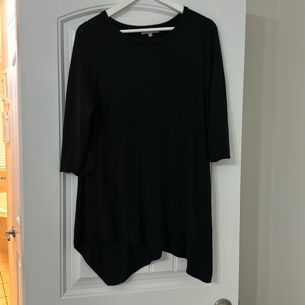 Joan Vass black sweater